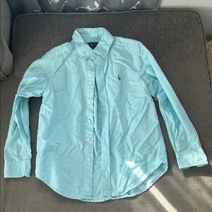 Boys Blue Ralph Lauren Polo Long Sleeve Button Up